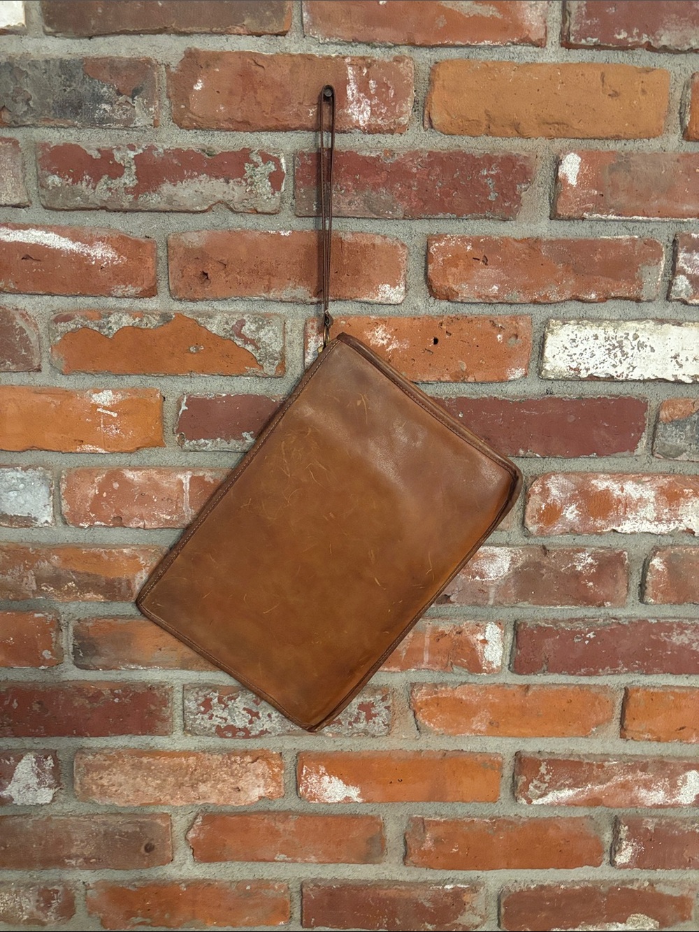 Vintage Coach Large Clutch